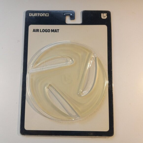 Burton Snowboard Air Logo Mat Stomp Pad Clear Self Adhesive New Original Wrap - Picture 1 of 3